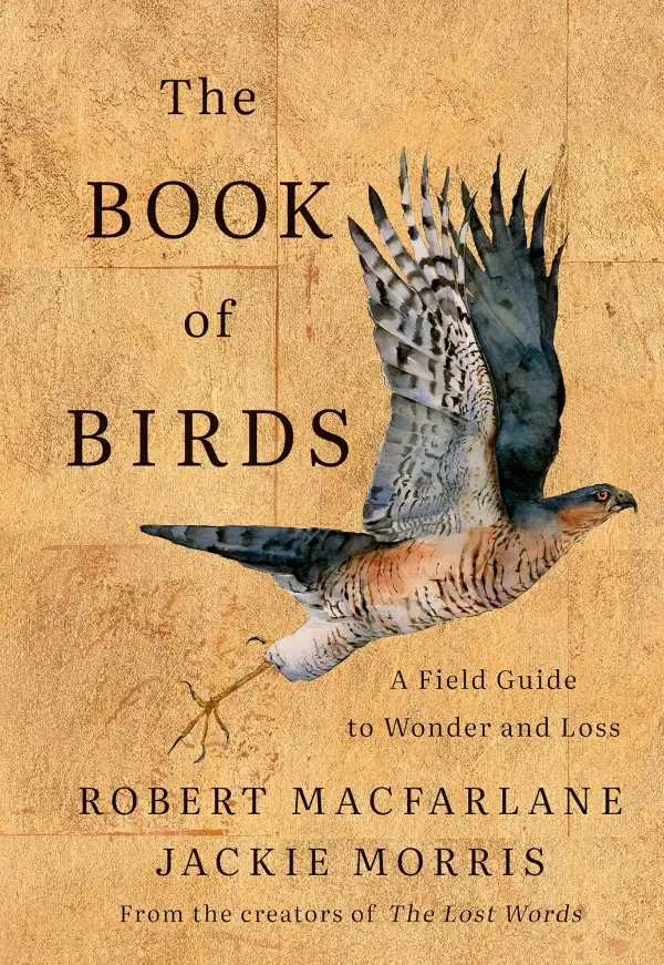 Book cover: ‘The Book of Birds: A Field Guide to Wonder and Loss’ by Robert MacFarlane, Jackie Morris